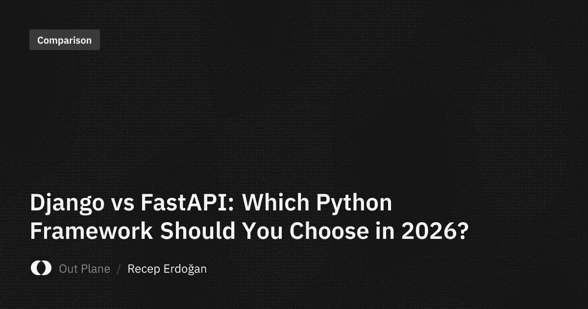 Django vs FastAPI: Which Python Framework Should You Choose in 2026?