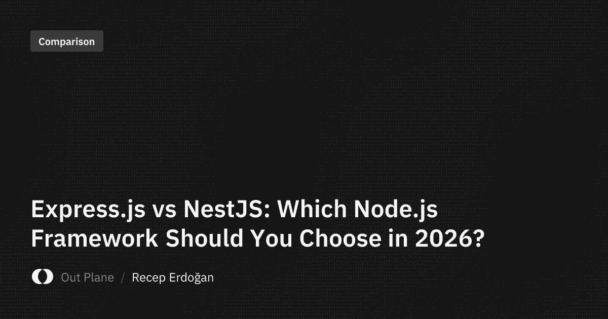Express.js vs NestJS: Which Node.js Framework Should You Choose in 2026?