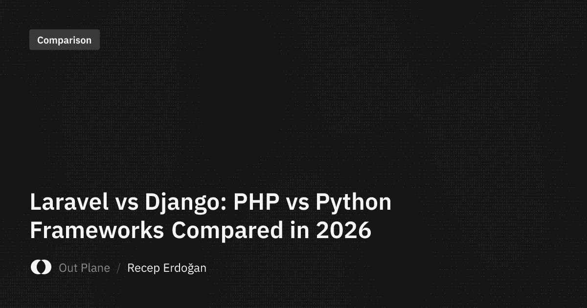 Laravel vs Django: PHP vs Python Frameworks Compared in 2026